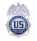 US DEA TFO Task Force Officer Badge Replica Movie Props